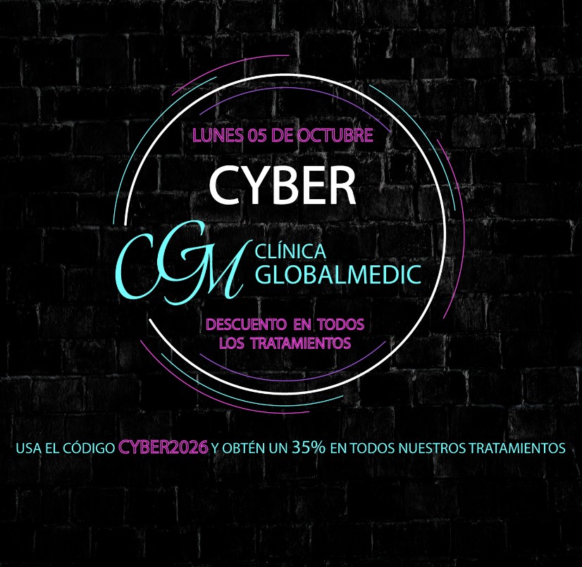 Cyber Clínica Globalmedic — 35% en todos los tratamientos con el código CYBER2026